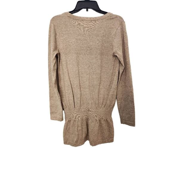 Lole drop waist cozy pullover sweater tan size medium - Picture 2 of 7